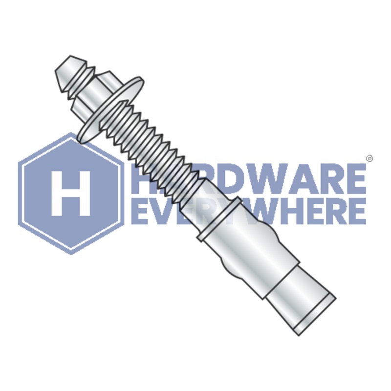 1/4 x 1-3/4 WEDGE ANCHORS / Steel / Zinc