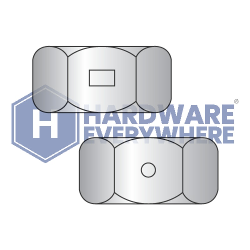 3/8-16 TWO WAY REVERSIBLE LOCKNUTS / 18-8 Stainless / Plain