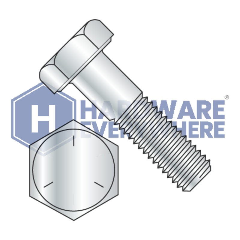 3/8-24 x 1 HEX CAP SCREWS / Grade 5 / Zinc