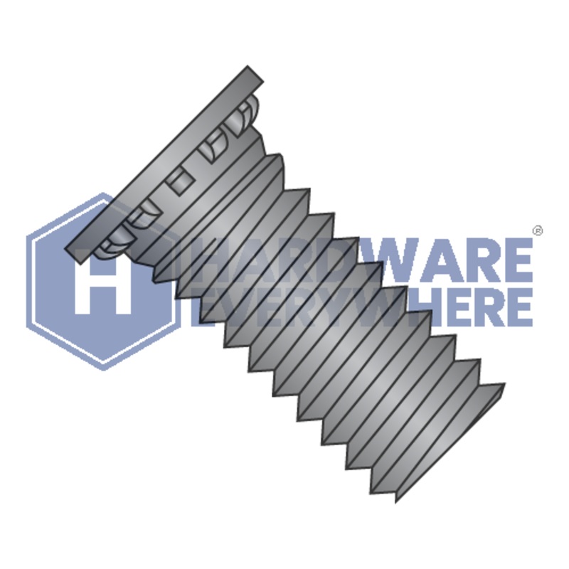 6-32 x 1/2 SELF CLINCHING STUD / Steel / Black Oxide