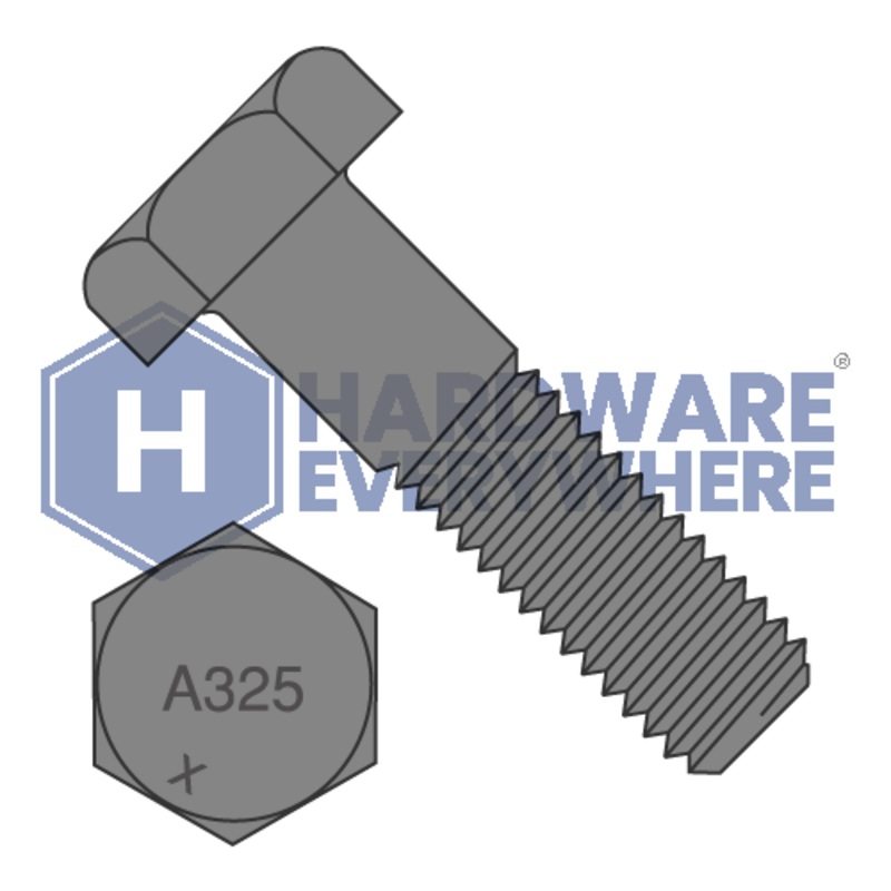 7/8-9 x 3 STRUCTURAL BOLTS / A325 / Plain