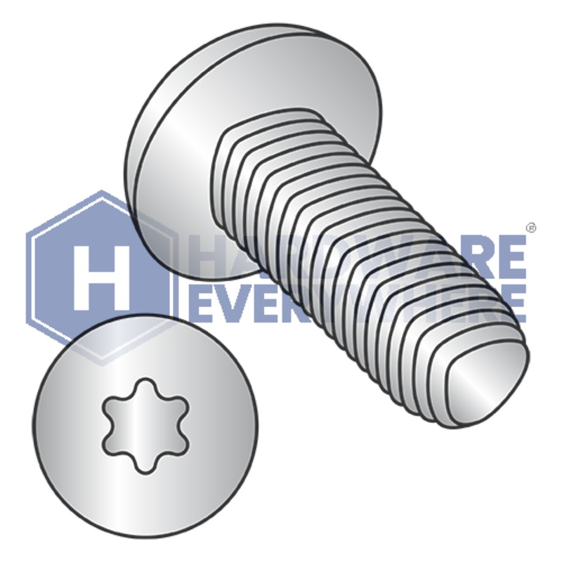 8-32 X 1/4 Thread Forming Screws / Torx / Pan Head / 410 Stainless / Plain / Taptite Alternate