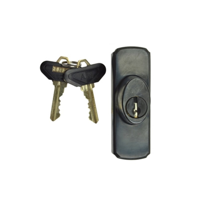Andersen Newbury Style - Exterior Keyed Lock with Keys (Right Hand) in Oil Rubbed Bronze