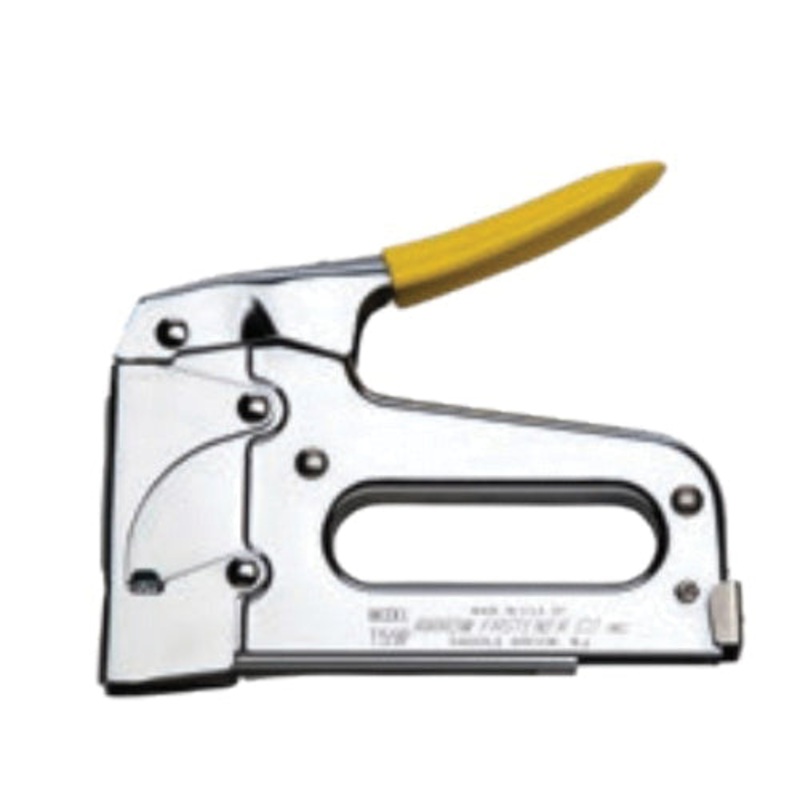 ARROW 591188 Insulated Staple, 1/4 in Crown, 5/16 in L Leg, Steel, Clear