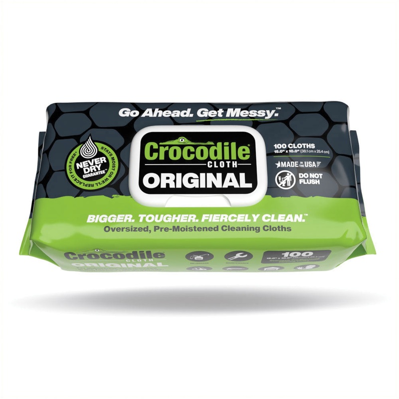 Crocodile Cloth 5900 Cleaning Cloth, 10 in W, 15 in L