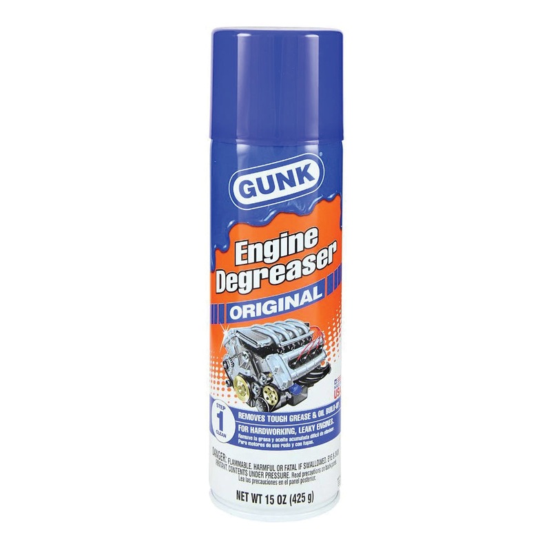 GUNK EB1CA Engine Degreaser, 15 oz, Bottle, Liquid, Ready-to-Use
