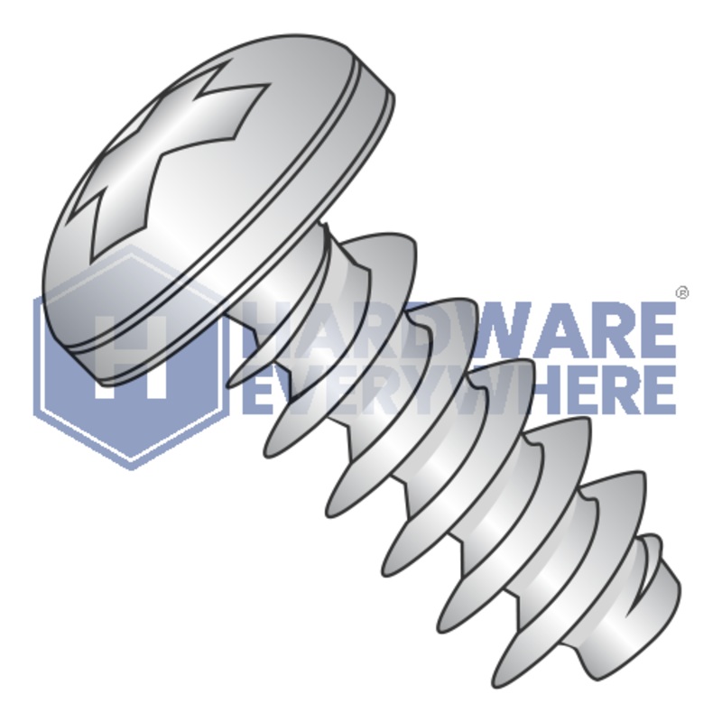 M2.5 x 16 METRIC THREAD FORMING SCREWS / Phillips / Pan Head / A2 Stainless / Plain