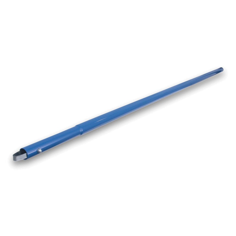 MARSHALLTOWN 17-6ASU Round Section Handle, Aluminum, Powder-Coated, Blue