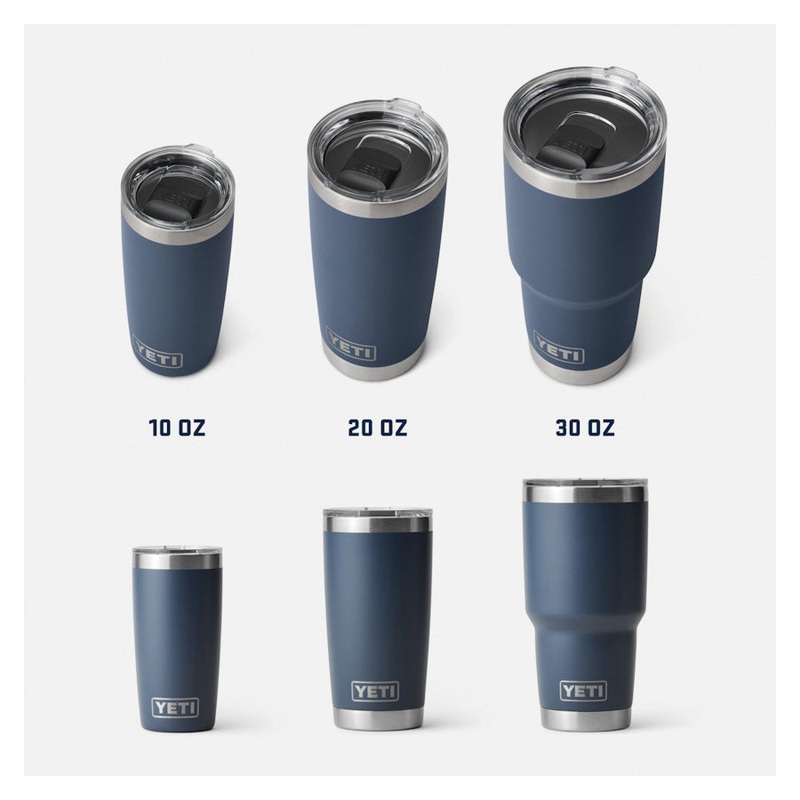 YETI Rambler Series 21071505463 Tumbler, 30 oz Capacity, MagSlider Lid, Stainless Steel, Lowcountry Peach, Insulated