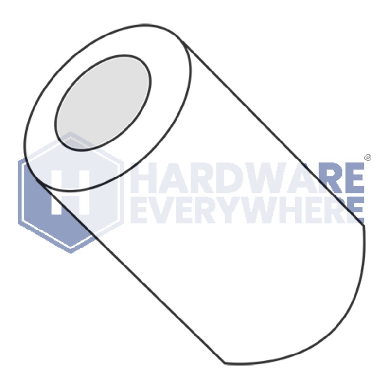 2 x 5/8 ROUND SPACERS / Nylon / Natural White FUL163378748688