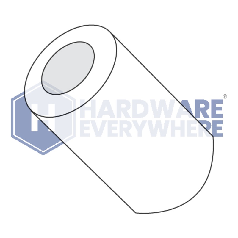 8 x 5/8 ROUND SPACERS / Nylon / Natural White FUL163378748557