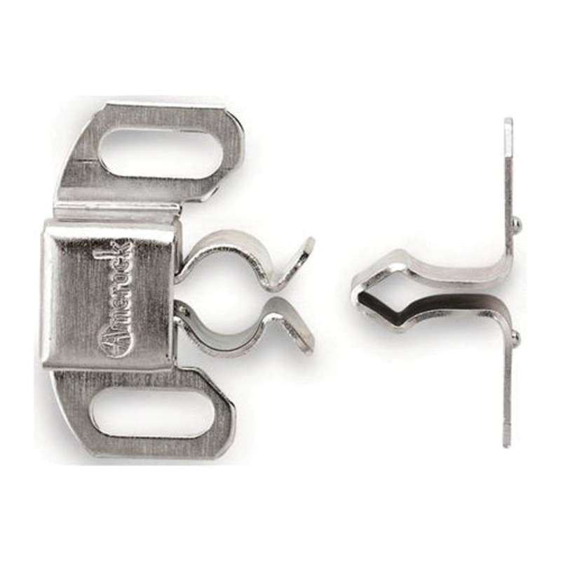 Amerock BP34712G Catch, 1-5/16 in H Catch, 1-3/16 in W Catch, Steel, Zinc