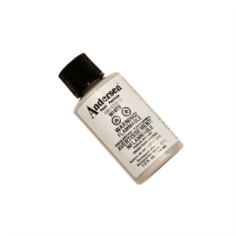 Andersen White Touch Up Paint - 1/2 Ounce Bottle