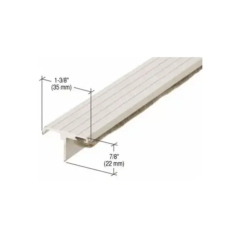 CRL 95PA84 84" Overlapping Door Astragal Aluminum