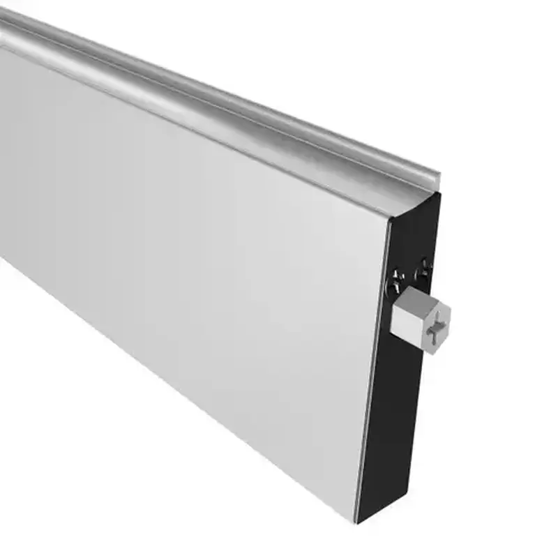 Pemko 412CNBL48 48" 412 Automatic Door Bottoms Clear Anodized Aluminum