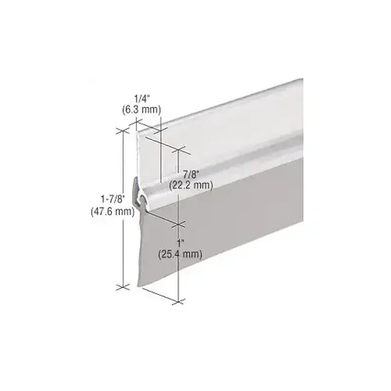 CRL DB005AV36 Aluminum with Vinyl Door Sweep for 36" Door