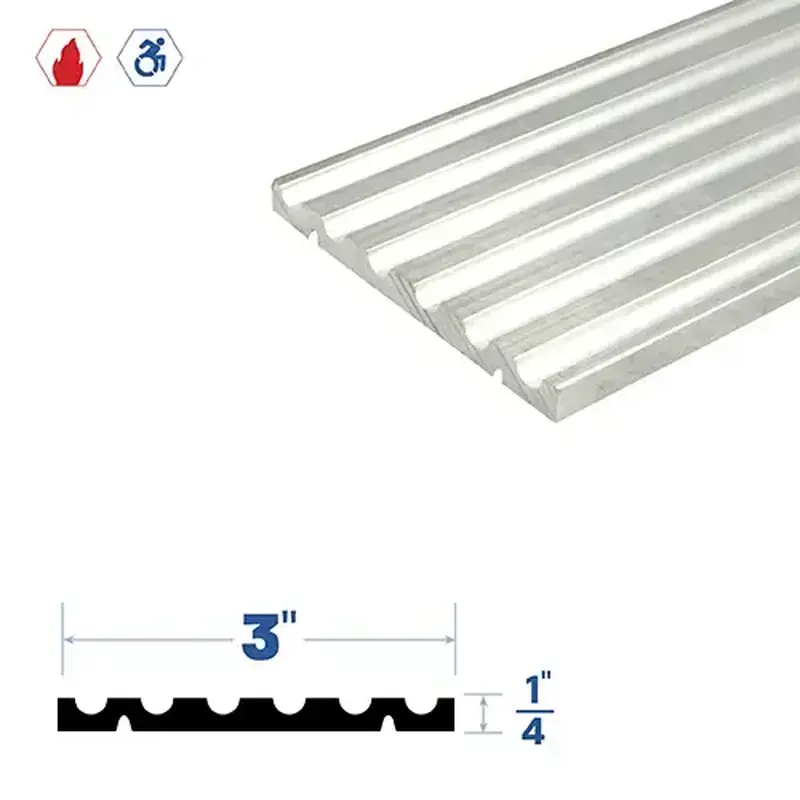 Brixwell 3376MA-EPX-36 36" Adjustable Threshold (3" by 1/4") Mill Aluminum3