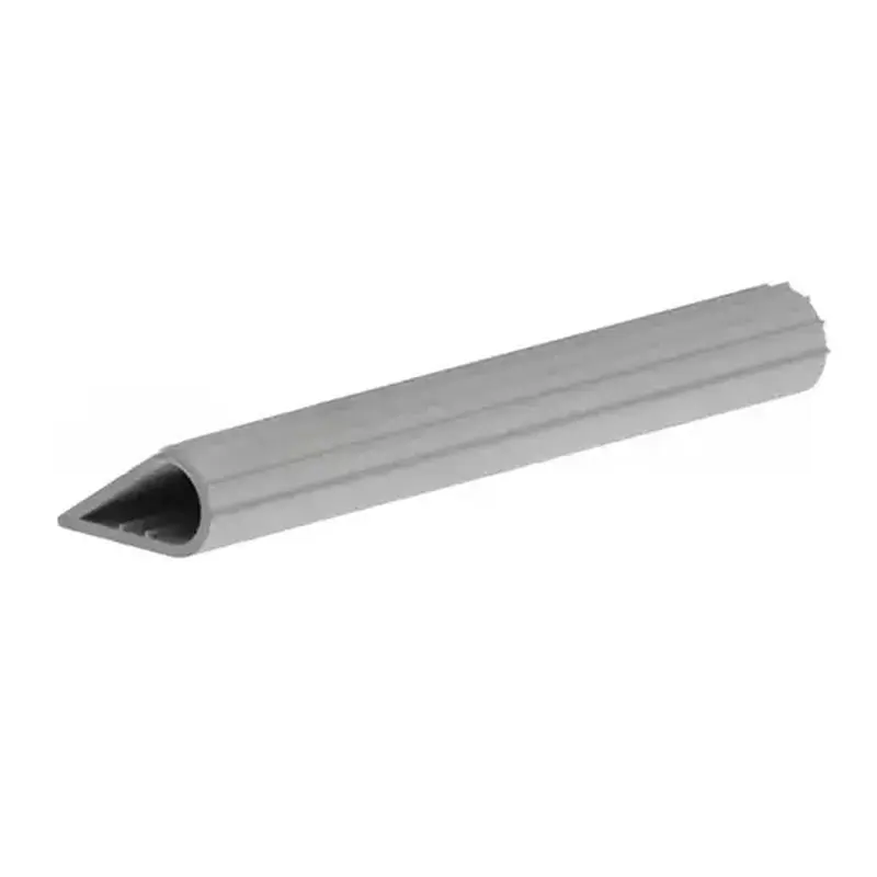 Hager 726S252 252" (21') Press On Weatherstrip with Smoke Seal Charcoal Finish - * Not Returnable *
