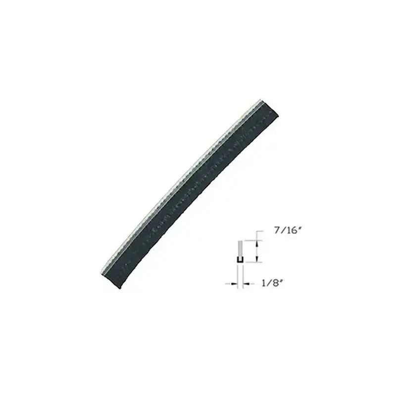 Horton C0350B DOOR NOSING MOHAIR-BLK