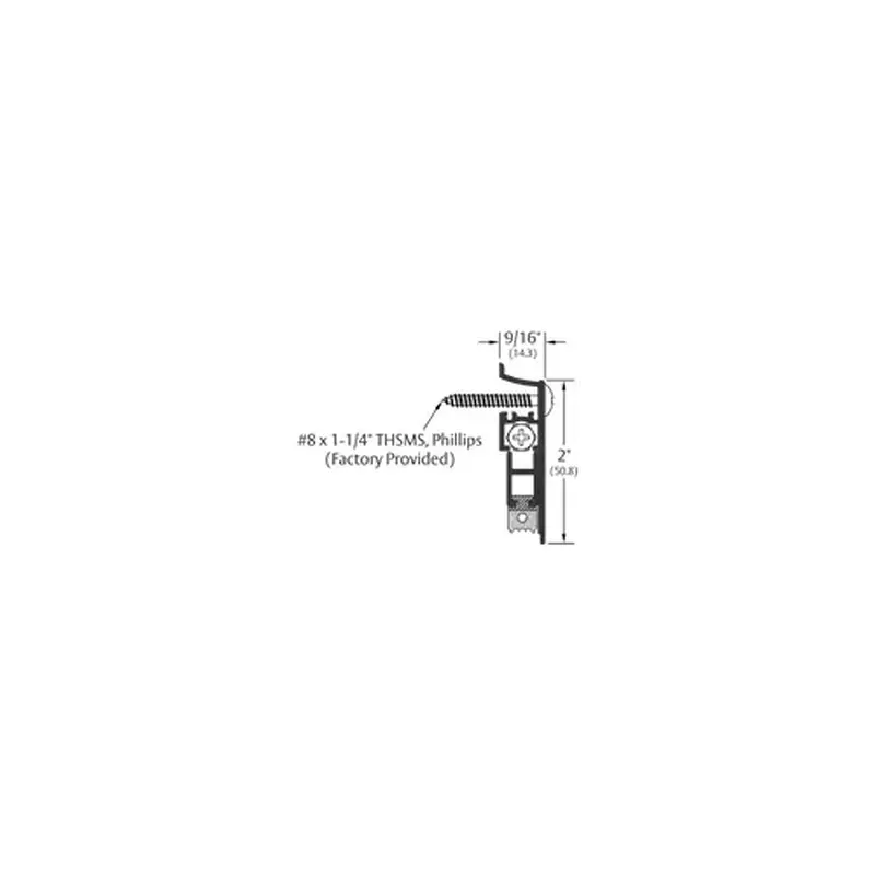 Pemko 412DRL36 36" 412 Automatic Door Bottoms Dark Bronze Anodized Aluminum