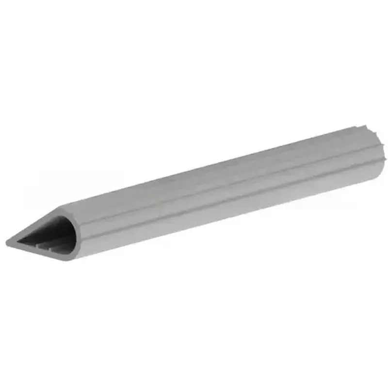 Hager 726S300 300" (25') Press On Weatherstrip with Smoke Seal Charcoal Finish - * Not Returnable *