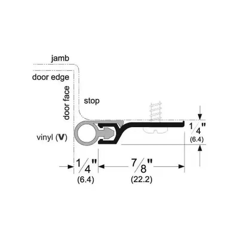 Pemko 303AV-72X86 Standard Perimeter Gasketing