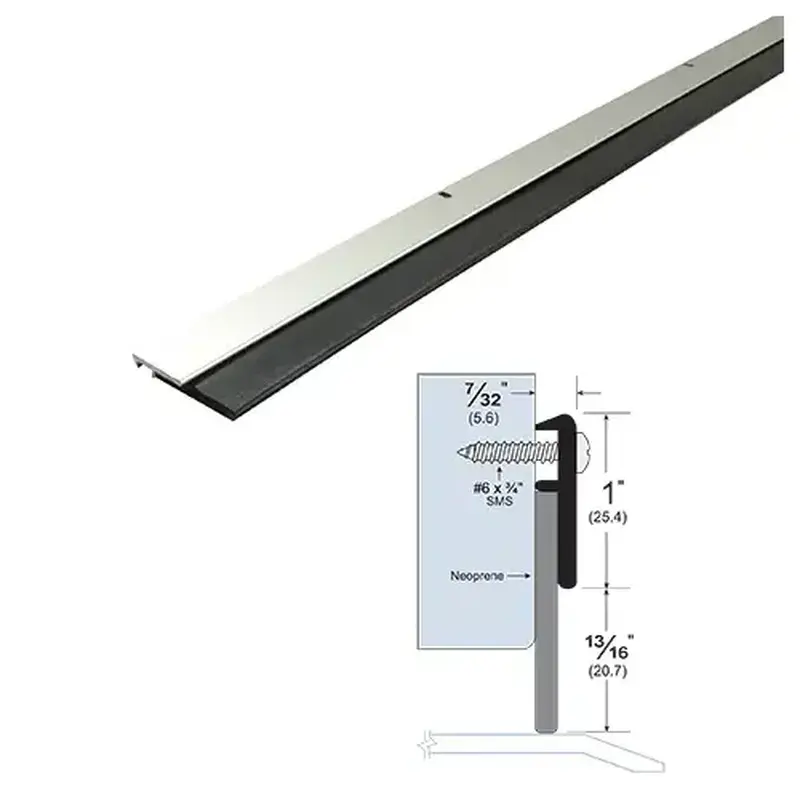 Brixwell 19-134aL-36 Overlapping Astragal aluminum 36in
