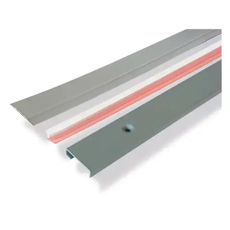 National Guard Products GAP90-48IN Gap Solution for Fire Door and Frame Gray/Clear