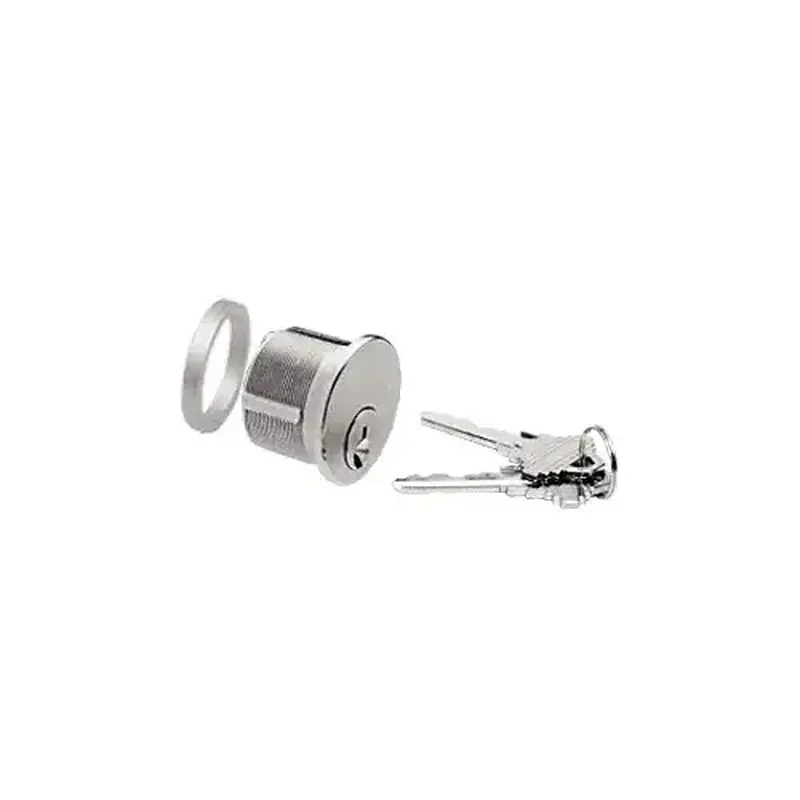 CRL DRA10BS Brushed Stainless Steel Mortise Keyed Alike Cylinder
