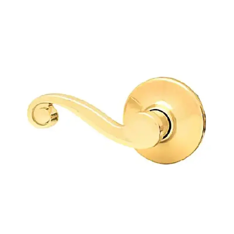 Kwikset 788LL-RH-3 Lido Half Dummy Lever Bright Polished Brass