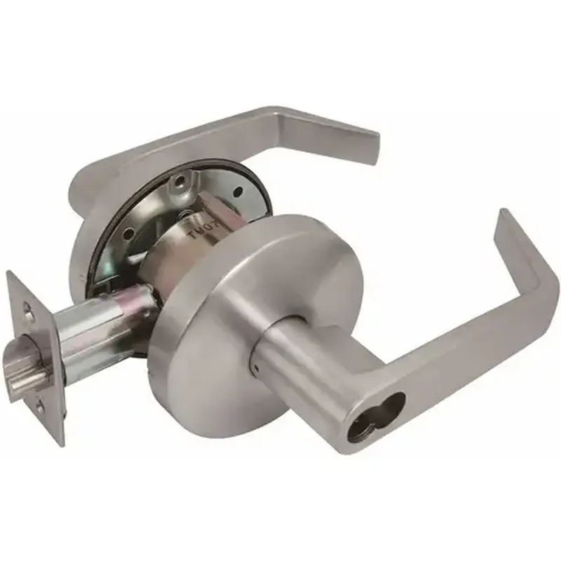 US Lock USX2052AIC26D 2050 GR2 2-3/4 in. Backset US26D Entrance Door Lever SFIC Prep (Core Sold Separately) Satin Chrome