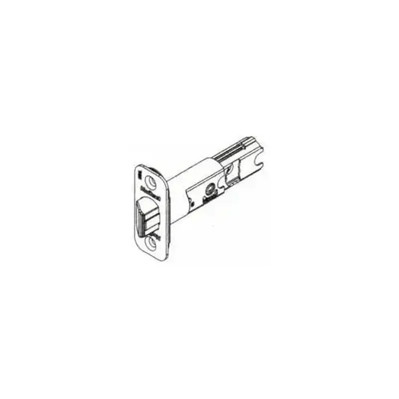Kwikset 82247-690 Adjustable Radius Deadlatch Dark Bronze Finish