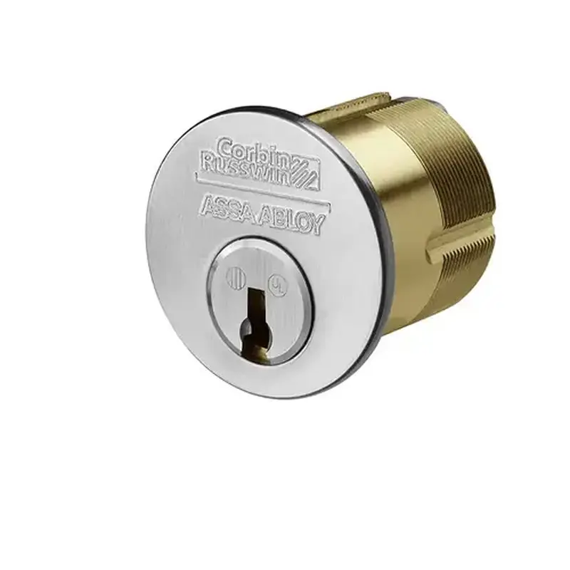 Corbin Russwin 1000-118-A01-6-59A1 626 1 1/8" MORTISE CYLINDER 59A1 "0" BITTED 626 Dull Chrome