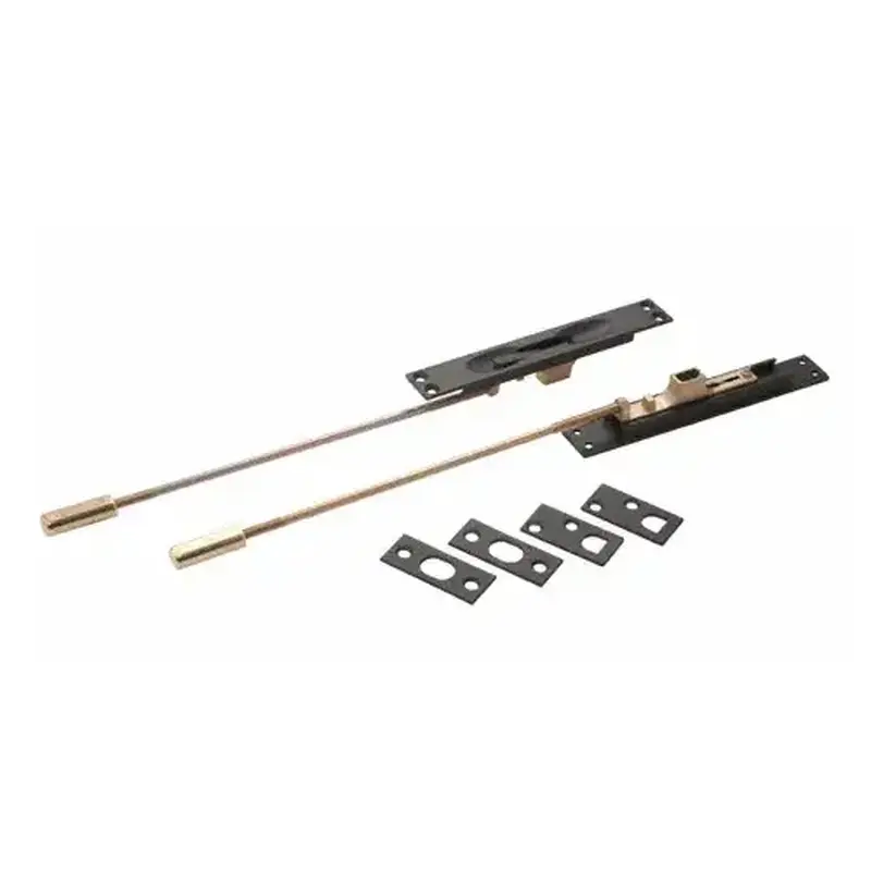 CRL FBM610B Bronze 1" x 6" Manual Flush Bolt - 12" Pair