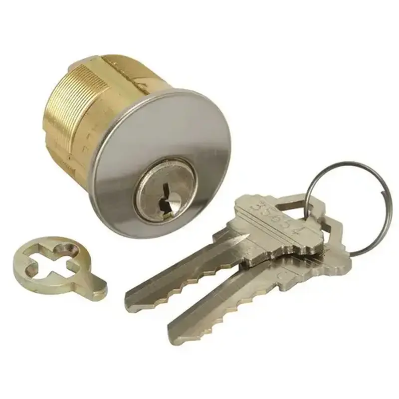 Kaba Ilco 7185SX1-26D-KD 1-1/8 in. Mortise Cylinder Chrome