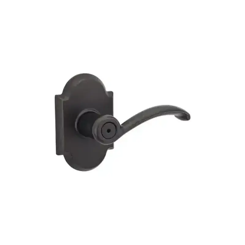 Kwikset 730AUL-11P-6AL-RCS Austin Privacy Lever Venetian Bronze