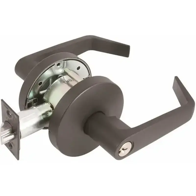 US Lock USX2052D10B 2050 GR2 2-3/4 in. Backset US10B Storeroom Lever SC1 Oil-Rubbed Bronze