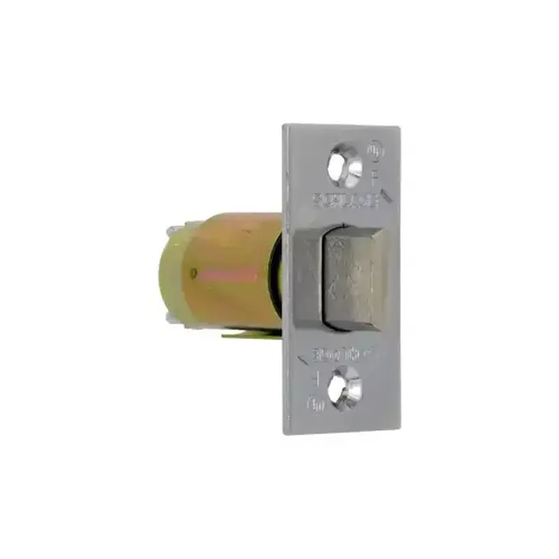 Schlage Commercial 11-116 626 A Series Square Corner Spring Latch with 2-3/4" Backset with 1-1/8" Face Satin Chrome Finish