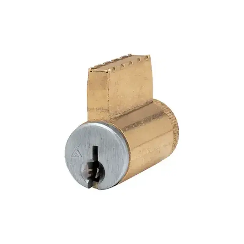 Schlage Commercial 40-100F 626 Cylinder with Multiple Tailpieces F Keyway 0-Bitted Satin Chrome Finish
