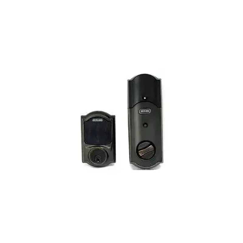 Schlage Residential BE469ZPVCAM716 Connect Series BE469ZPVCAM716 Deadbolt, Grade 1 Grade, Keyed Key, Aged Bronze, 2-3/8, 2-3/4 in Backset, C Keyway