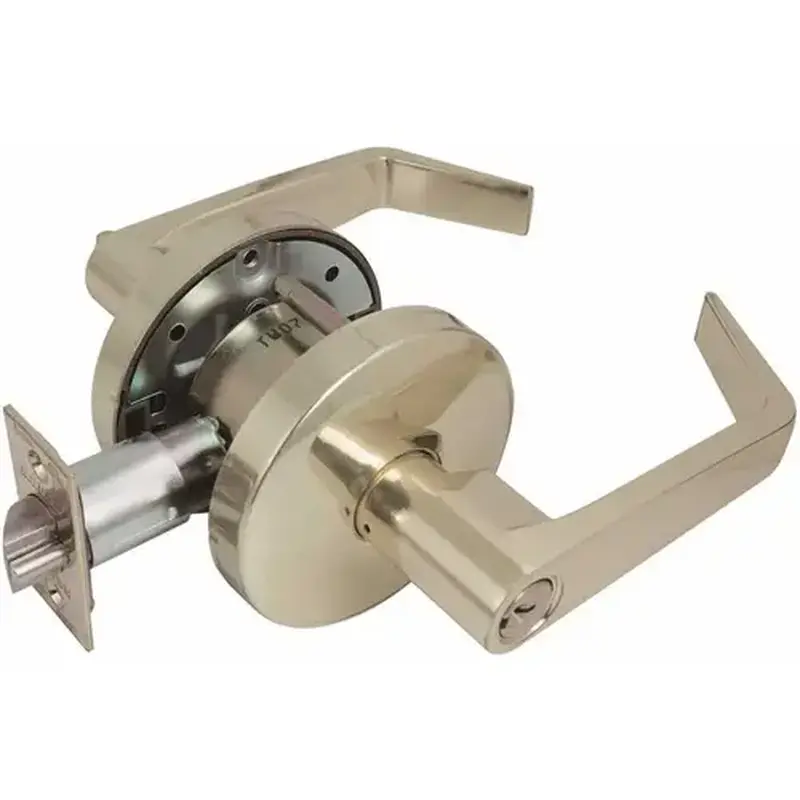 US Lock USX2052AC26D 2050C GR2 2-3/4 in. Entrance Door Lever US26D SC1 Backset Clutched Satin Chrome