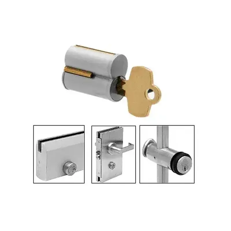 CRL 1C06 7-Pin Key #6 Small Format Interchangeable Core Brushed Nickel