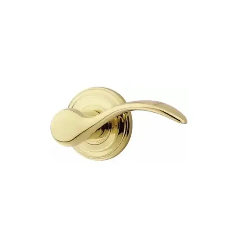 Kwikset 788PML-RH-3 Pembroke Half Dummy Lever Bright Polished Brass
