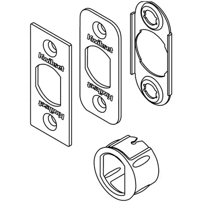 Kwikset 81844-690 6-Way Deadlatch Service Kit, Dark Bronze Painted