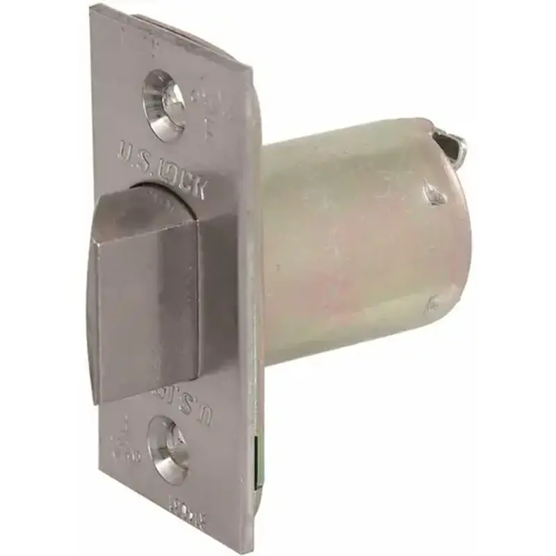 US Lock USX3038SL26D 3000 GR1 2-3/8 in. US26D Standard Spring Latch Backset Satin Chrome