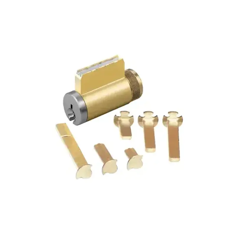 Ilco Unican Corporation 15985SC26D-OB Universal Key-In-Knob/Key-in-Deadbolt Cylinder 5-Pin Only Brushed Chrome