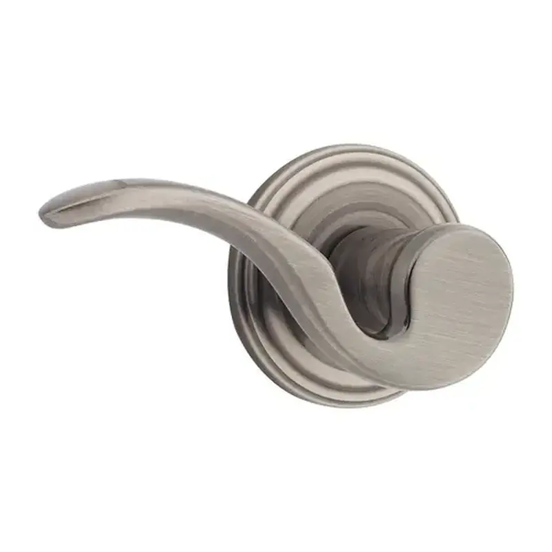 Kwikset 720BRL-15A-6AL-RCS Brooklane Passage Lever Satin Nickel Blackened