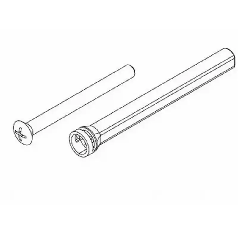 Kwikset 81838-690 Thick Door Pack Handleset Adapter, Dark Bronze Painted
