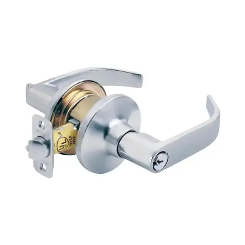 Pamex FLNS5B Dallas Lever Storeroom Tubular Lockset Satin Chrome Finish