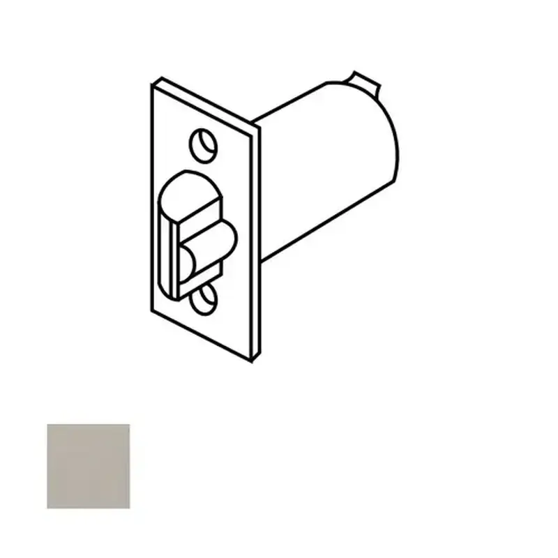 Sargent 07-2430 32D 7-Line Guarded Latchbolt, Satin Stainless Steel